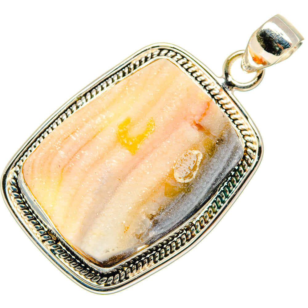 Desert Druzy Pendants handcrafted by Ana Silver Co - PD27442 - Photo 2