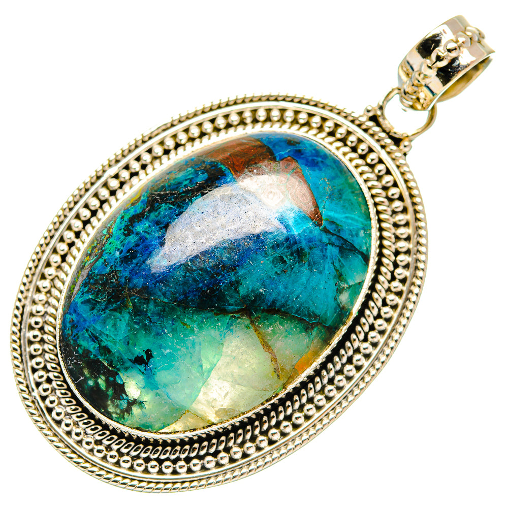 Apatite Pendants handcrafted by Ana Silver Co - PD27444 - Photo 2