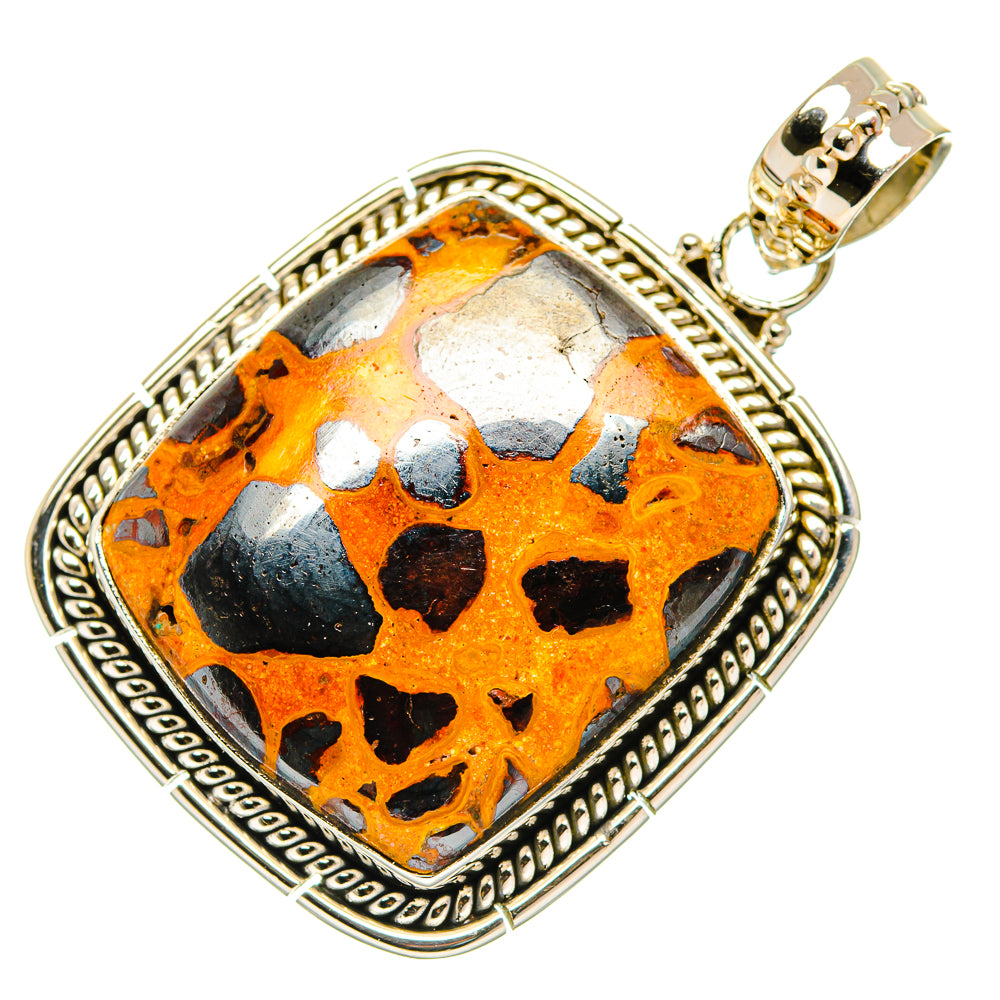 Bauxite Pendants handcrafted by Ana Silver Co - PD27447 - Photo 2