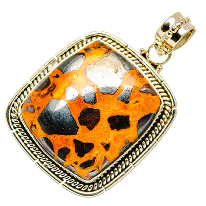 Bauxite Pendants handcrafted by Ana Silver Co - PD27447 - Photo 2