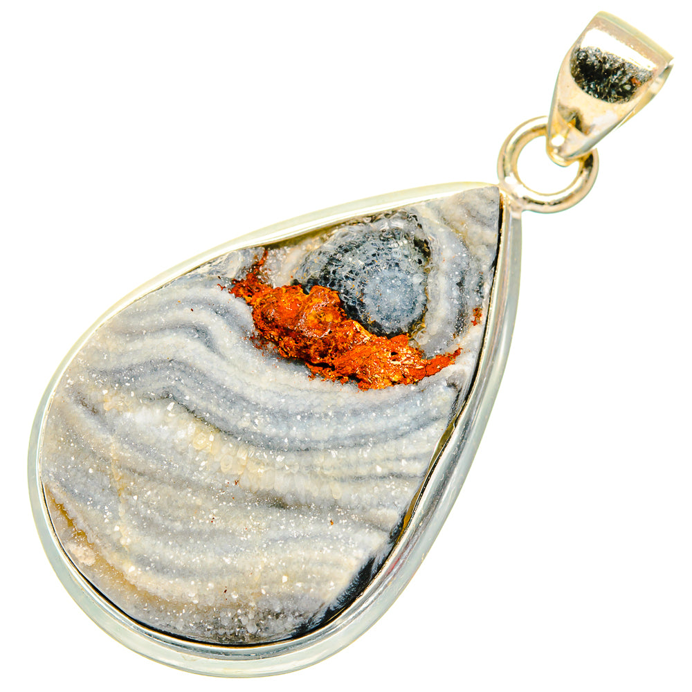 Desert Druzy Pendants handcrafted by Ana Silver Co - PD27450 - Photo 2