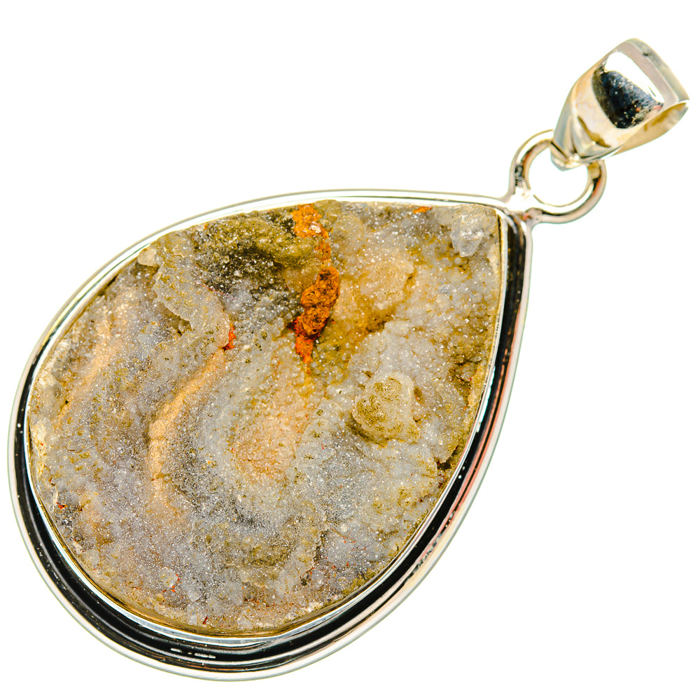 Desert Druzy Pendants handcrafted by Ana Silver Co - PD27470 - Photo 2