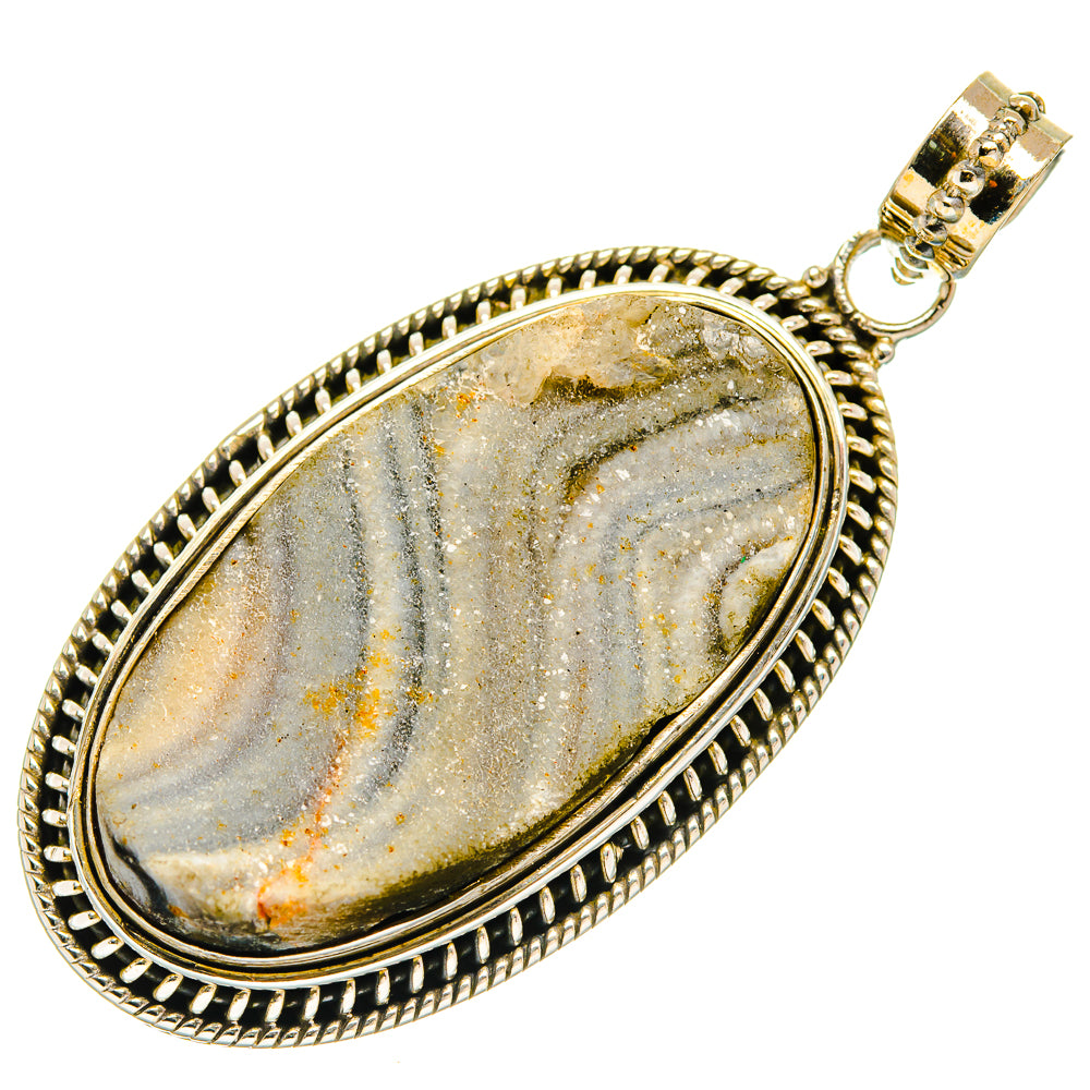 Desert Druzy Pendants handcrafted by Ana Silver Co - PD27471 - Photo 2