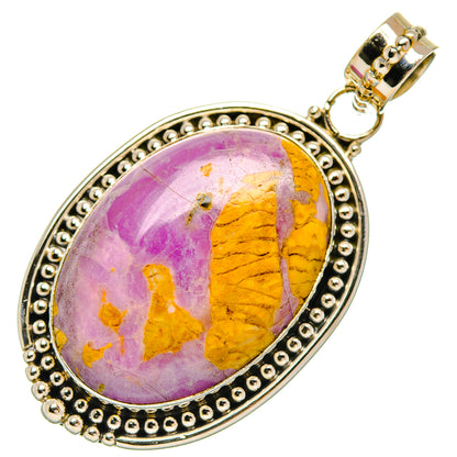 Phosphosiderite Pendants handcrafted by Ana Silver Co - PD27480 - Photo 2