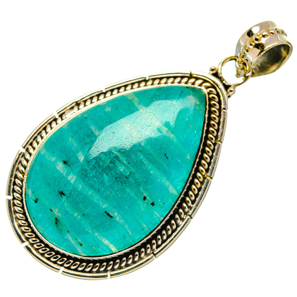 Amazonite Pendants handcrafted by Ana Silver Co - PD27500 - Photo 2