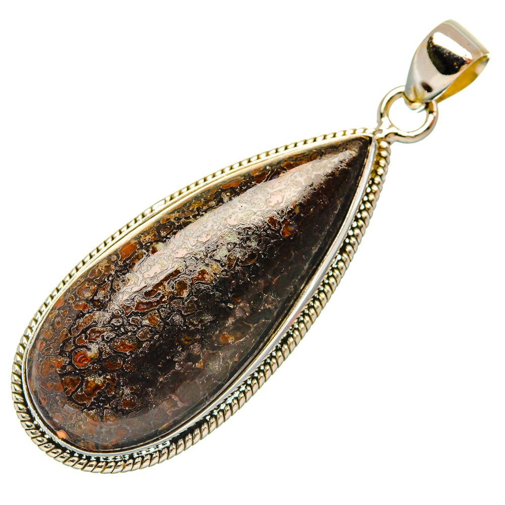 Dinosaur Bone Pendants handcrafted by Ana Silver Co - PD27519 - Photo 2
