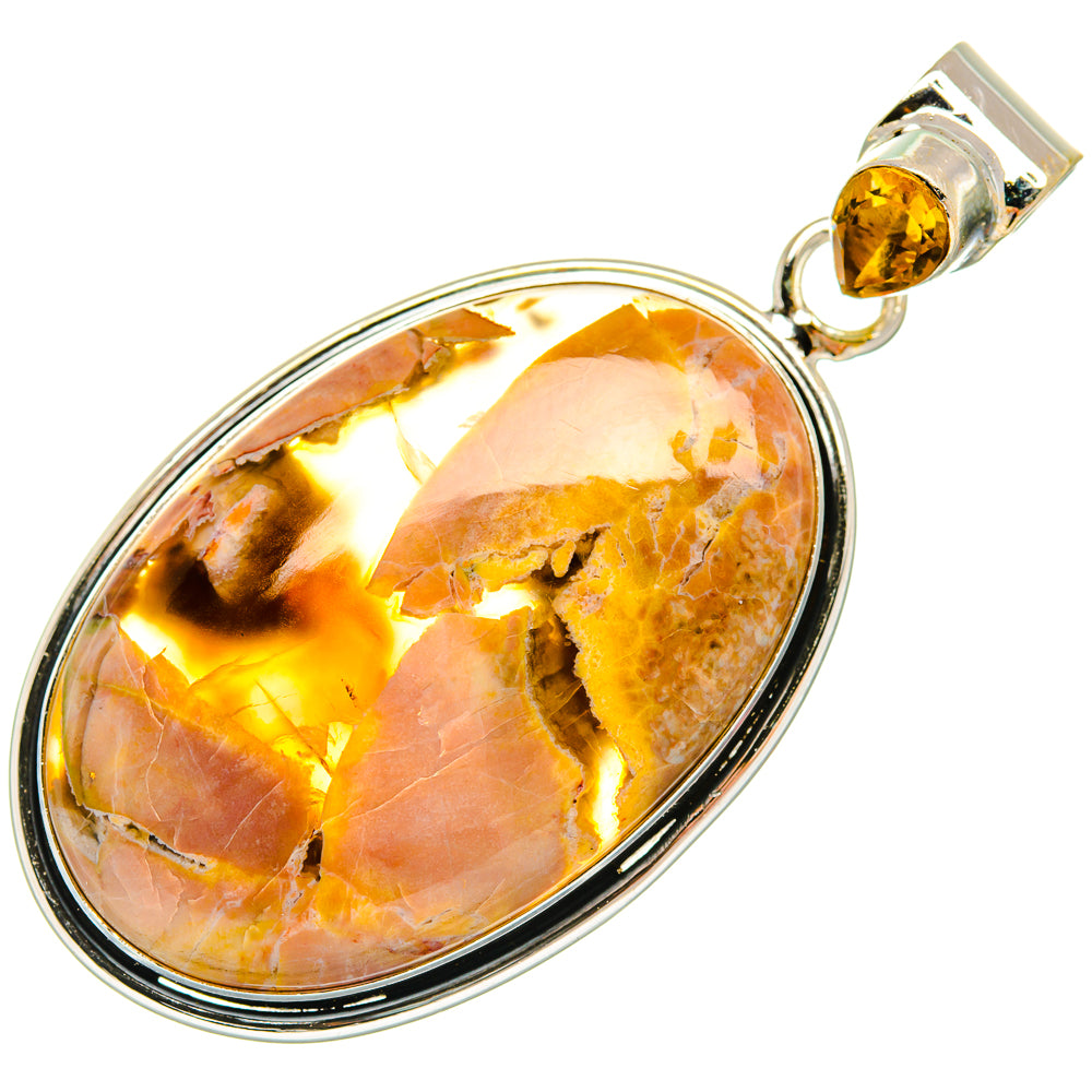 Butterfly Jasper Pendants handcrafted by Ana Silver Co - PD27522 - Photo 2