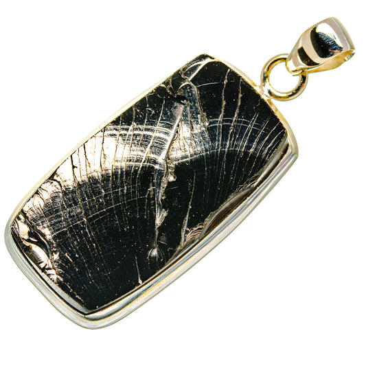Shungite Pendants handcrafted by Ana Silver Co - PD27526 - Photo 2