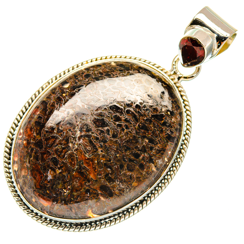 Dinosaur Bone Pendants handcrafted by Ana Silver Co - PD27540 - Photo 2