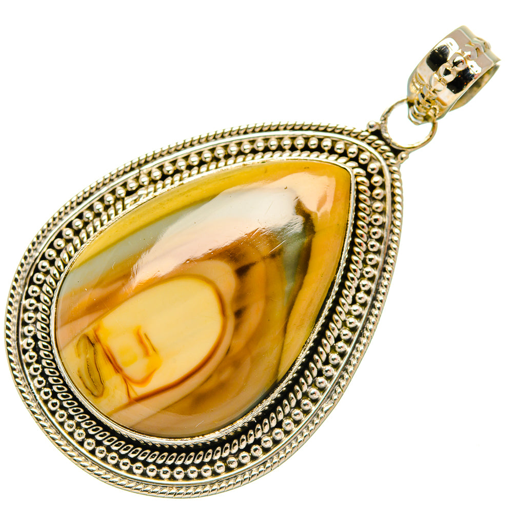 Polychrome Jasper Pendants handcrafted by Ana Silver Co - PD27543 - Photo 2