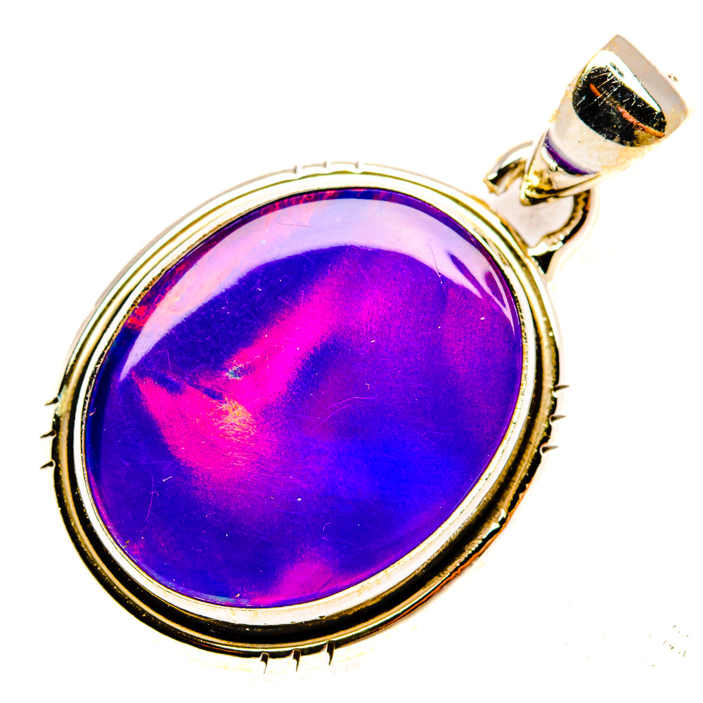 Aura Opal Pendants handcrafted by Ana Silver Co - PD27561 - Photo 2