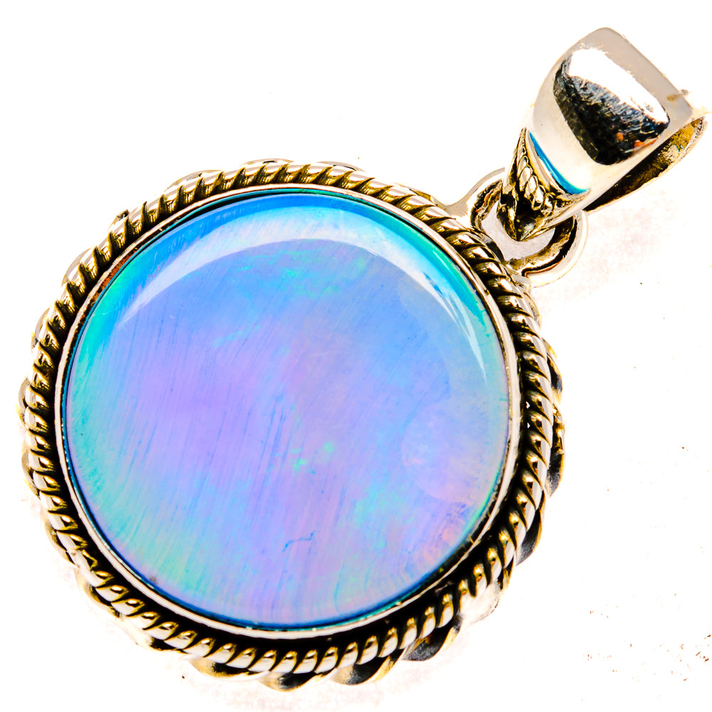 Aura Opal Pendants handcrafted by Ana Silver Co - PD27566 - Photo 2