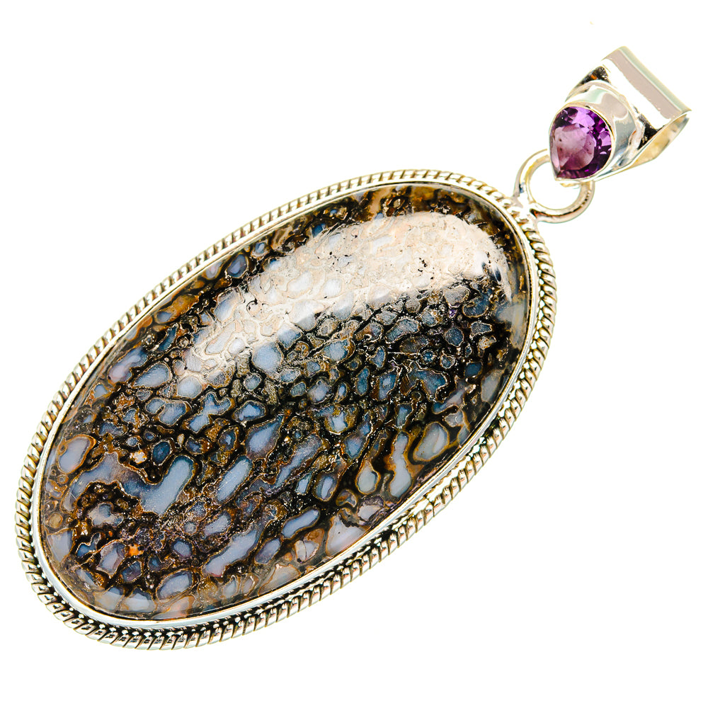 Dinosaur Bone Pendants handcrafted by Ana Silver Co - PD27568 - Photo 2