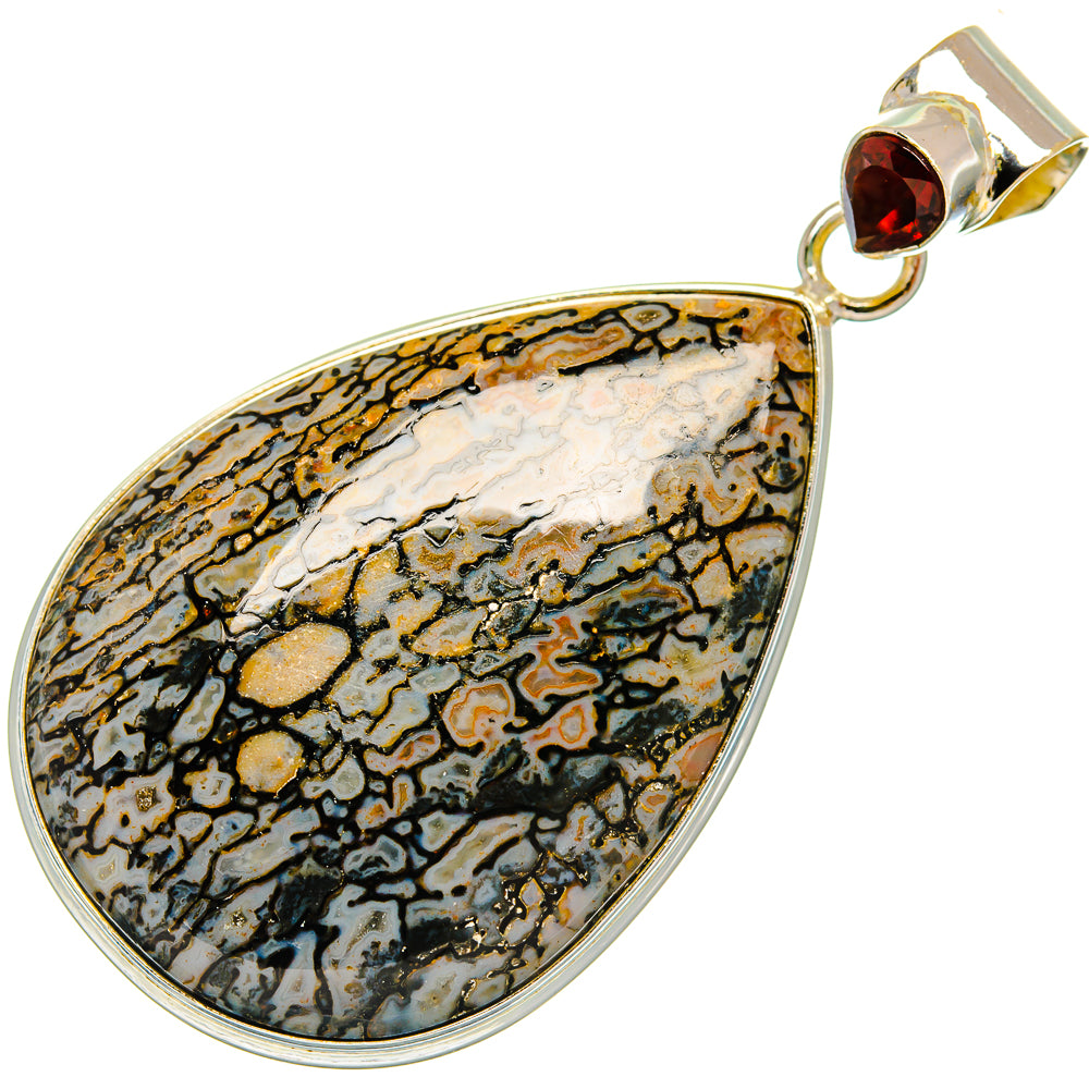 Dinosaur Bone Pendants handcrafted by Ana Silver Co - PD27570 - Photo 2