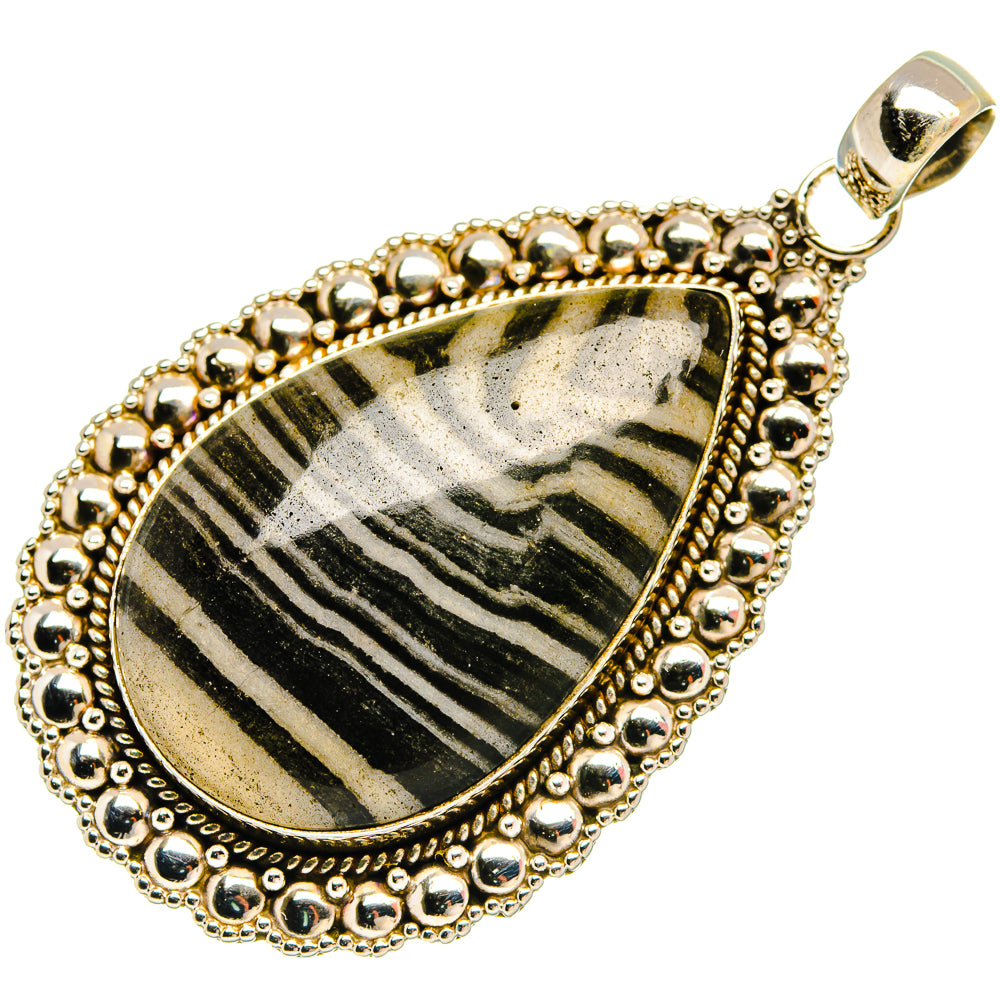 Pinolith Jasper Pendants handcrafted by Ana Silver Co - PD27571 - Photo 2