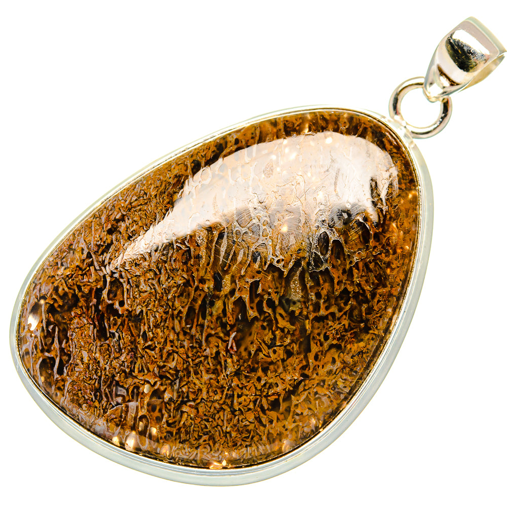 Dinosaur Bone Pendants handcrafted by Ana Silver Co - PD27573 - Photo 2