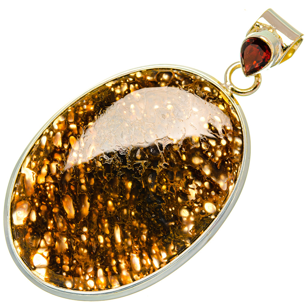 Dinosaur Bone Pendants handcrafted by Ana Silver Co - PD27579 - Photo 2