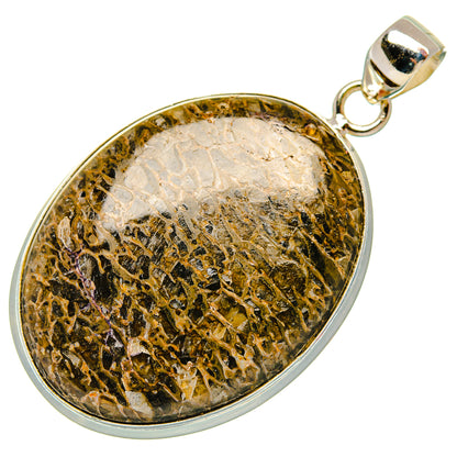 Dinosaur Bone Pendants handcrafted by Ana Silver Co - PD27584 - Photo 2