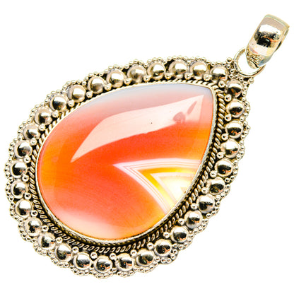 Botswana Agate Pendants handcrafted by Ana Silver Co - PD27587 - Photo 2