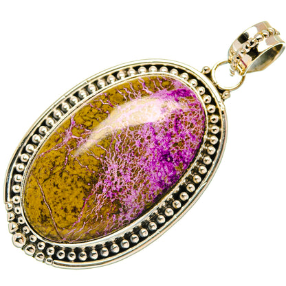 Stichtite Pendants handcrafted by Ana Silver Co - PD27592 - Photo 2
