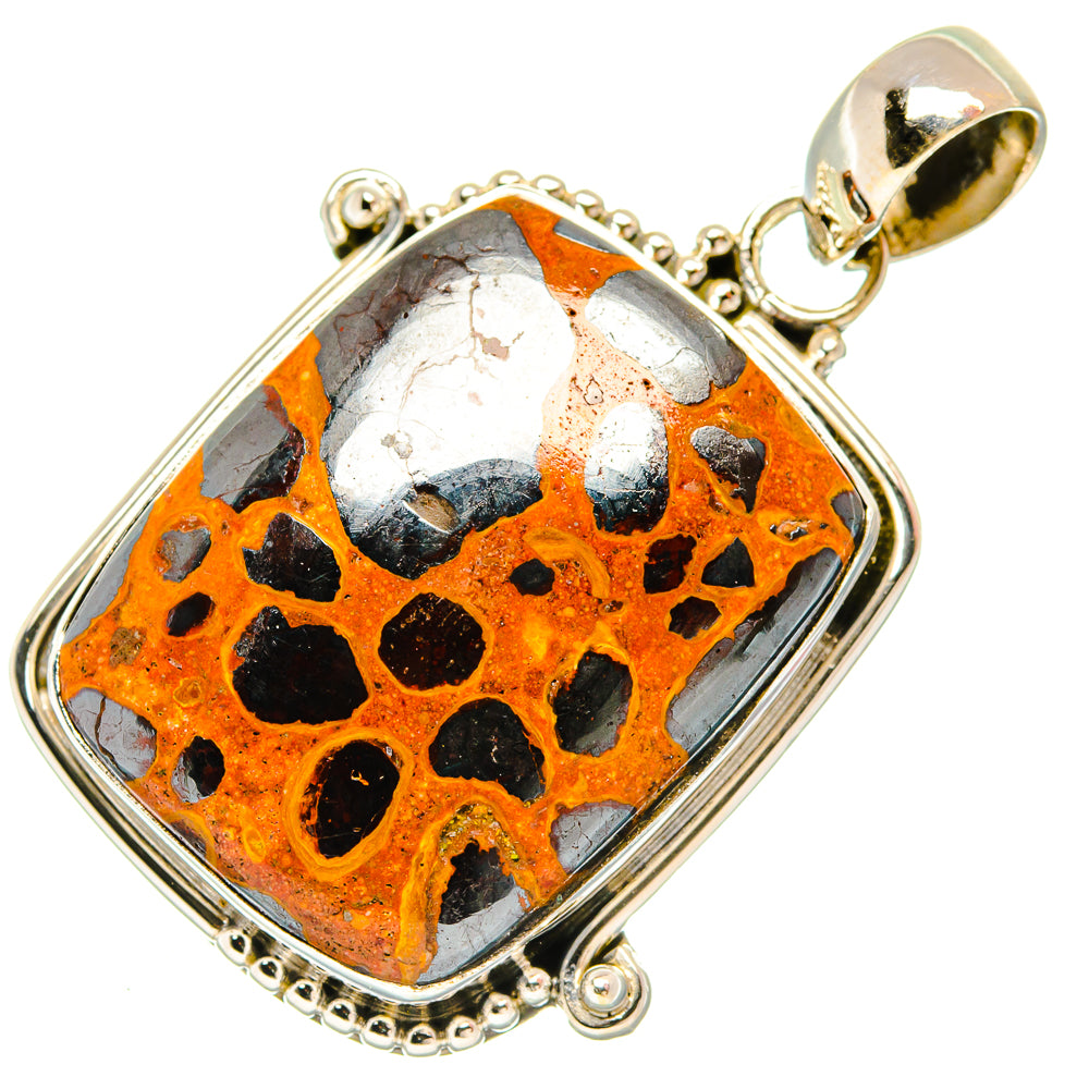 Bauxite Pendants handcrafted by Ana Silver Co - PD27617 - Photo 2