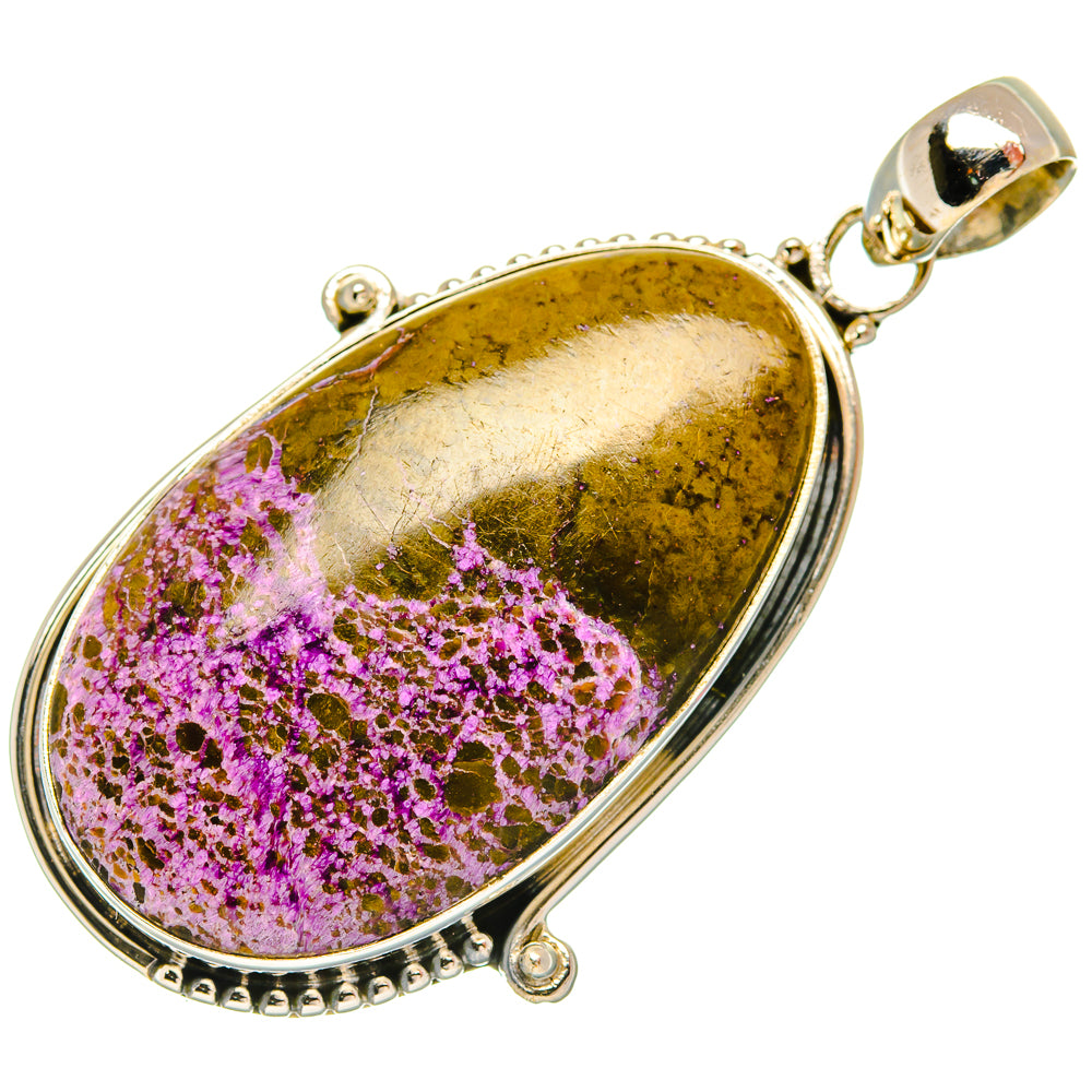 Stichtite Pendants handcrafted by Ana Silver Co - PD27618 - Photo 2
