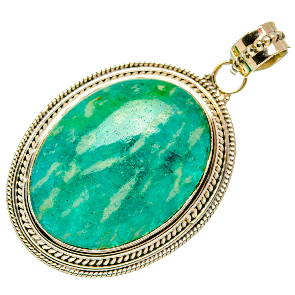 Amazonite Pendants handcrafted by Ana Silver Co - PD27624 - Photo 2