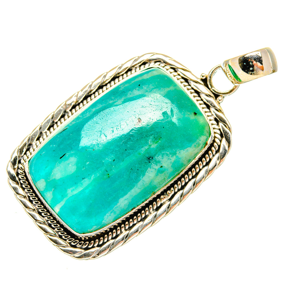 Amazonite Pendants handcrafted by Ana Silver Co - PD27625 - Photo 2