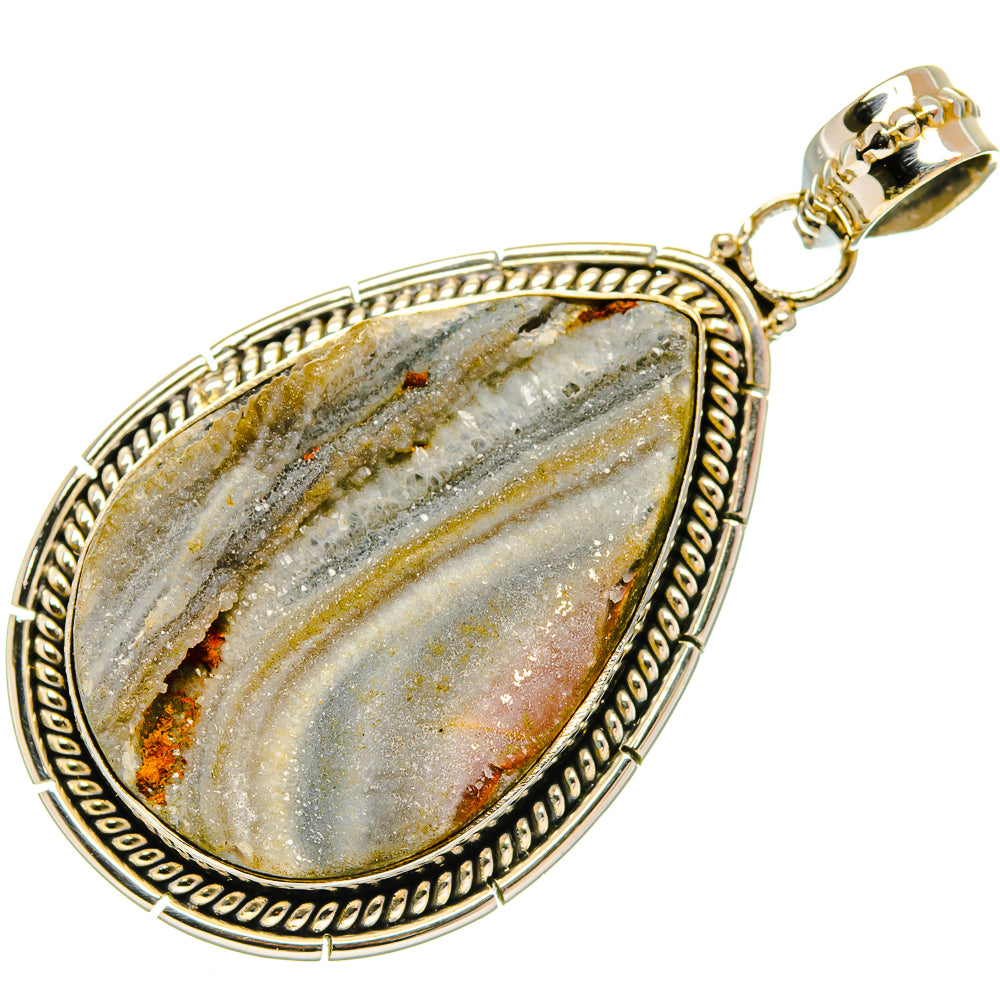 Desert Druzy Pendants handcrafted by Ana Silver Co - PD27651 - Photo 2