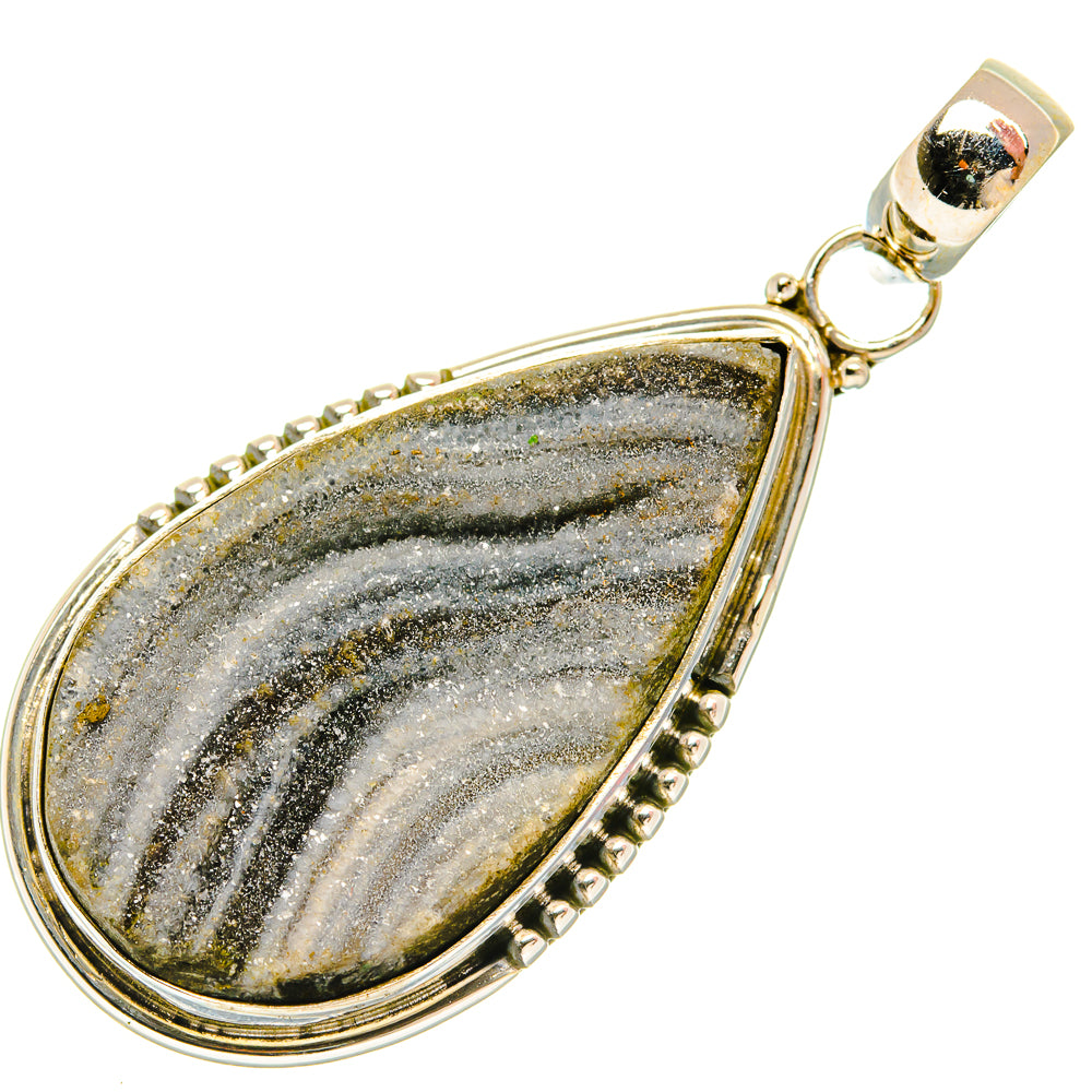 Desert Druzy Pendants handcrafted by Ana Silver Co - PD27652 - Photo 2