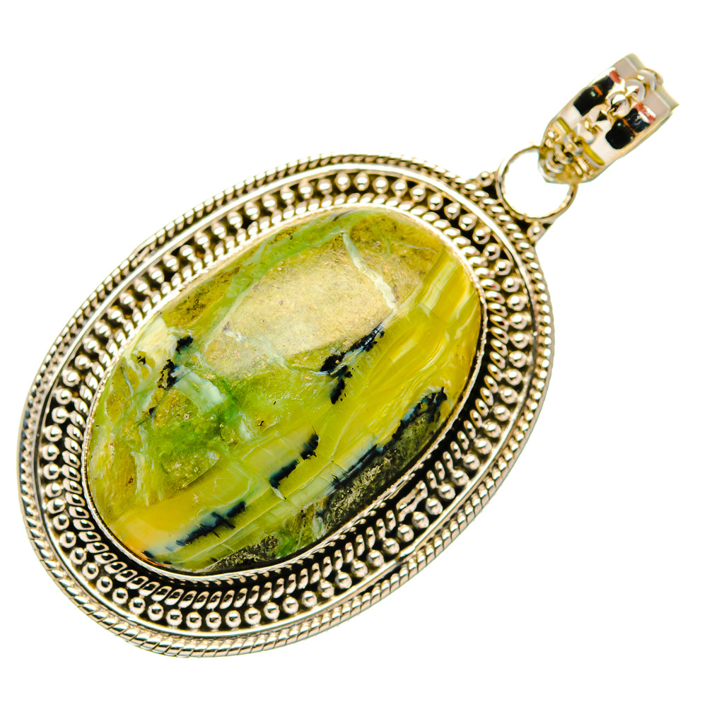 Rainforest Jasper Pendants handcrafted by Ana Silver Co - PD27658 - Photo 2