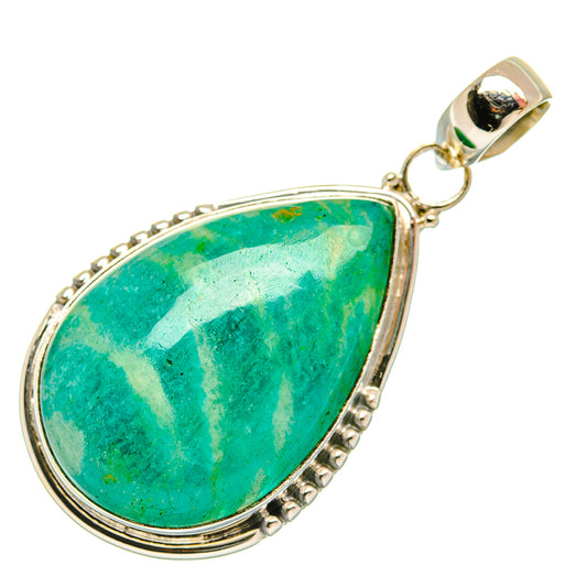 Amazonite Pendants handcrafted by Ana Silver Co - PD27668 - Photo 2