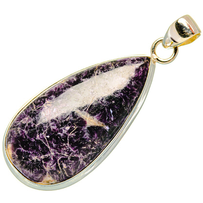 Lepidolite Pendants handcrafted by Ana Silver Co - PD27685 - Photo 2