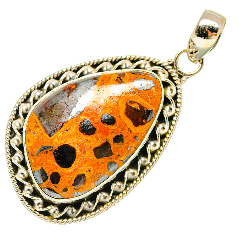 Bauxite Pendants handcrafted by Ana Silver Co - PD27687 - Photo 2