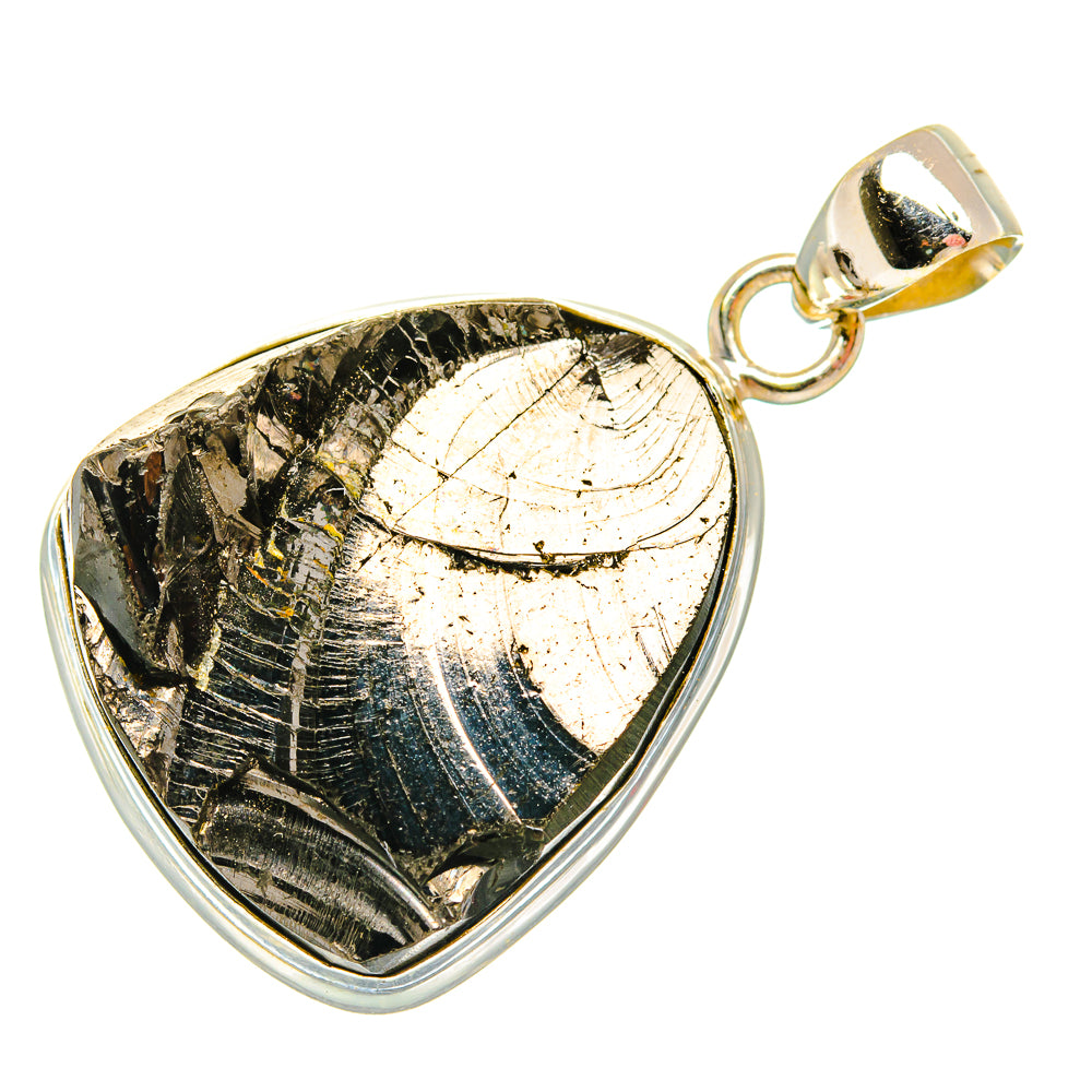 Shungite Pendants handcrafted by Ana Silver Co - PD27691 - Photo 2
