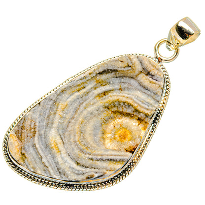 Desert Druzy Pendants handcrafted by Ana Silver Co - PD27713 - Photo 2