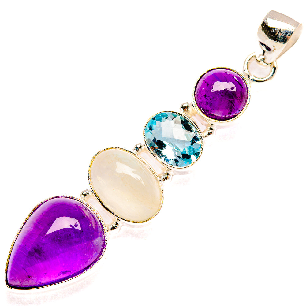 Amethyst Pendants handcrafted by Ana Silver Co - PD27735 - Photo 2