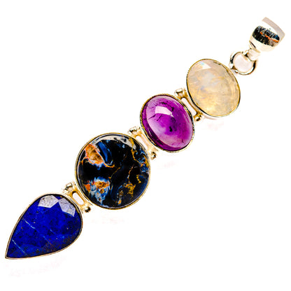 Pietersite Pendants handcrafted by Ana Silver Co - PD27736 - Photo 2