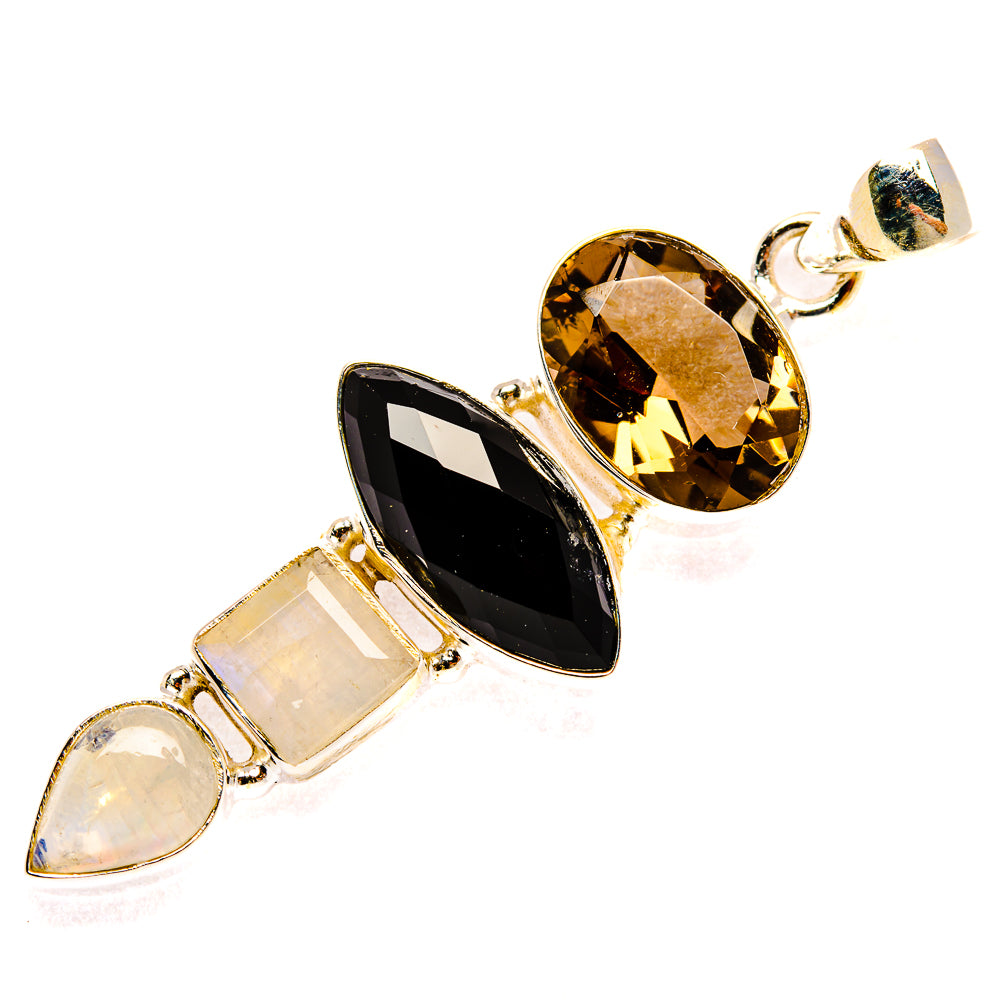 Black Onyx Pendants handcrafted by Ana Silver Co - PD27745 - Photo 2