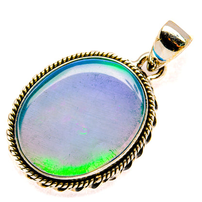 Aura Opal Pendants handcrafted by Ana Silver Co - PD27772 - Photo 2