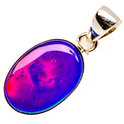 Aura Opal Pendants handcrafted by Ana Silver Co - PD27781 - Photo 2