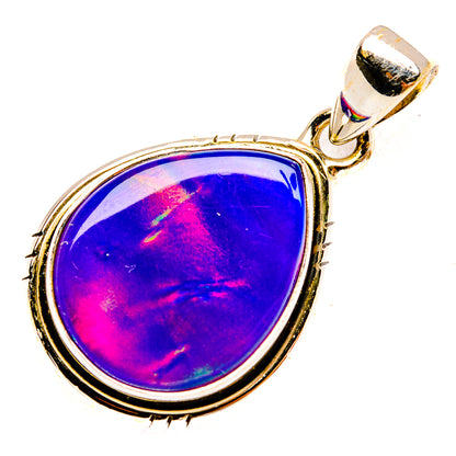Aura Opal Pendants handcrafted by Ana Silver Co - PD27783 - Photo 2