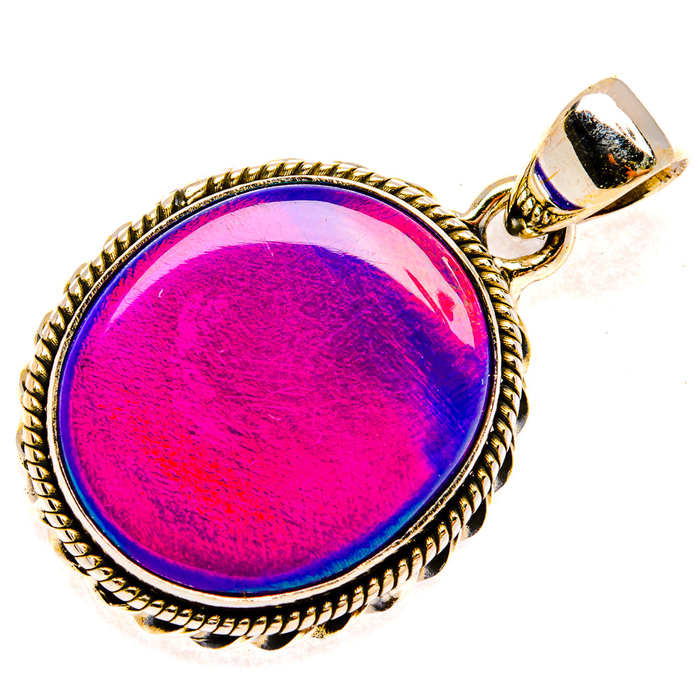Aura Opal Pendants handcrafted by Ana Silver Co - PD27789 - Photo 2