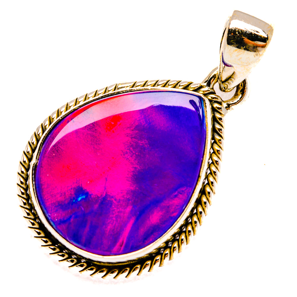 Aura Opal Pendants handcrafted by Ana Silver Co - PD27790 - Photo 2