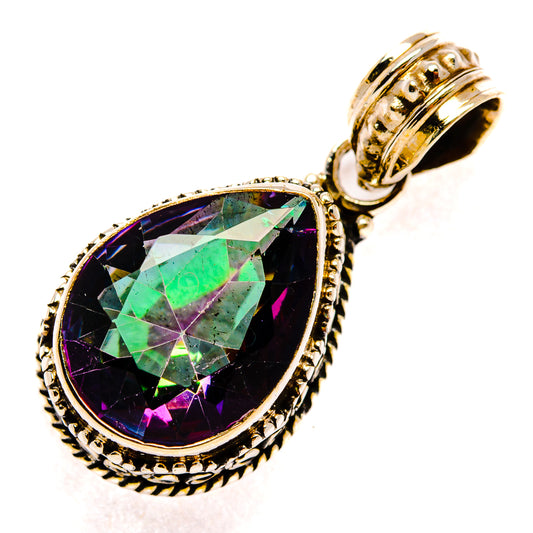 Mystic Topaz Pendants handcrafted by Ana Silver Co - PD27808 - Photo 2