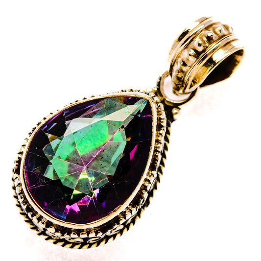 Mystic Topaz Pendants handcrafted by Ana Silver Co - PD27810 - Photo 2