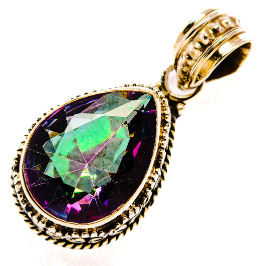Mystic Topaz Pendants handcrafted by Ana Silver Co - PD27812 - Photo 2