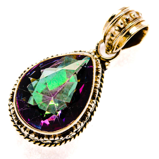 Mystic Topaz Pendants handcrafted by Ana Silver Co - PD27815 - Photo 2