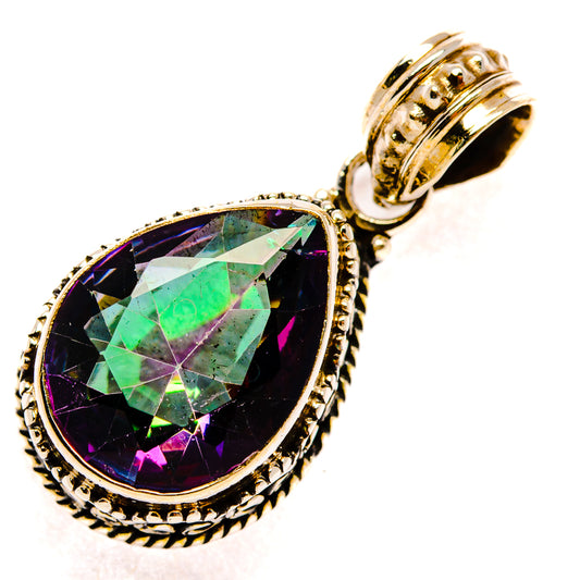 Mystic Topaz Pendants handcrafted by Ana Silver Co - PD27816 - Photo 2