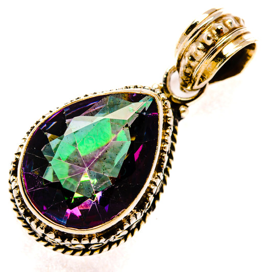 Mystic Topaz Pendants handcrafted by Ana Silver Co - PD27817 - Photo 2